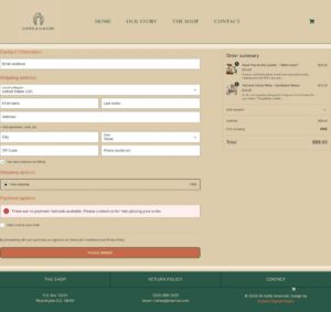 Haven - Checkout